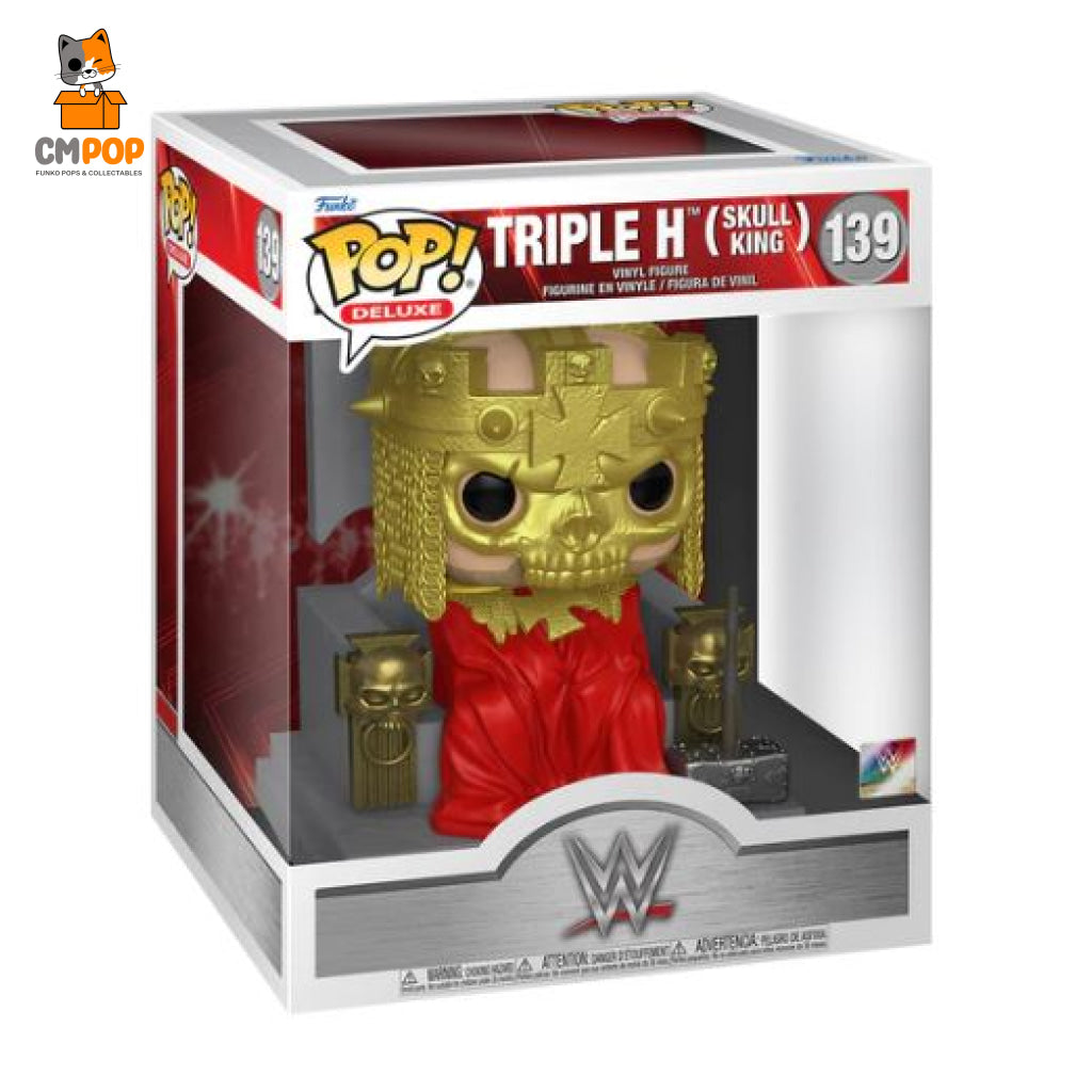 Triple H Skull King 'HHH' - #139 - Funko Pop! - WWE - POP Deluxe