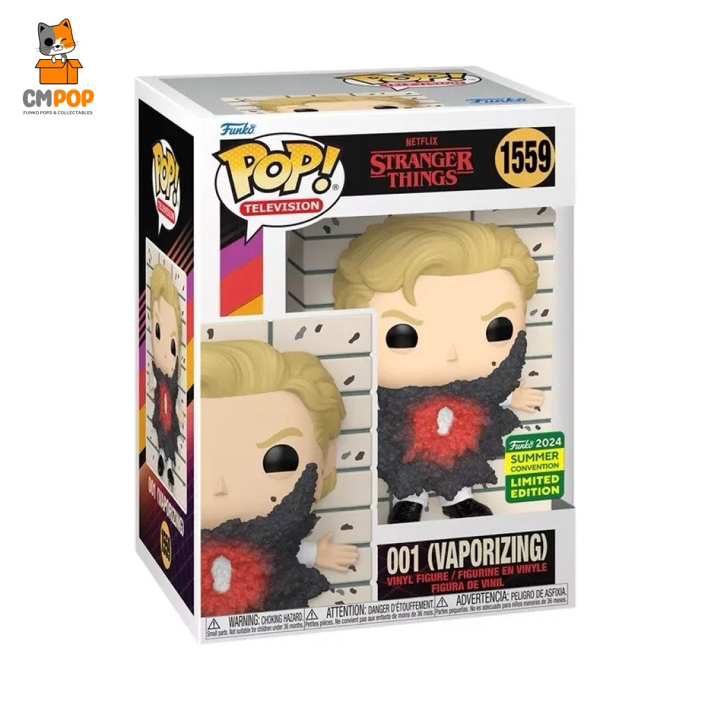 011 (Vaporizing) - #1559 Funko Pop! Stranger Things Television Netflix 2024 Summer Convention