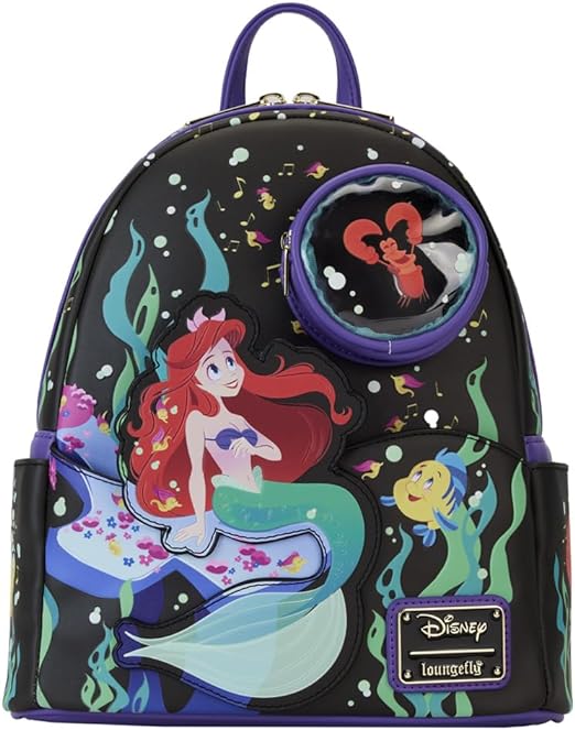 The Little Mermaid - 35th Anniversary  - Life is the bubbles- Mini Backpack Loungefly