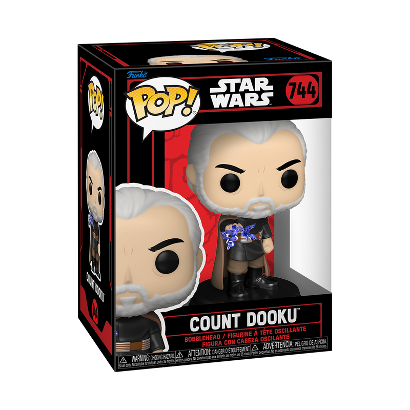Count Dooku- #744 - Funko Pop!  - Star Wars