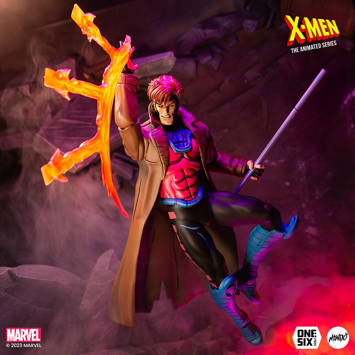 X-Men: The Animated Series - Gambit 1/6 Scale Figure - Mondo Figure