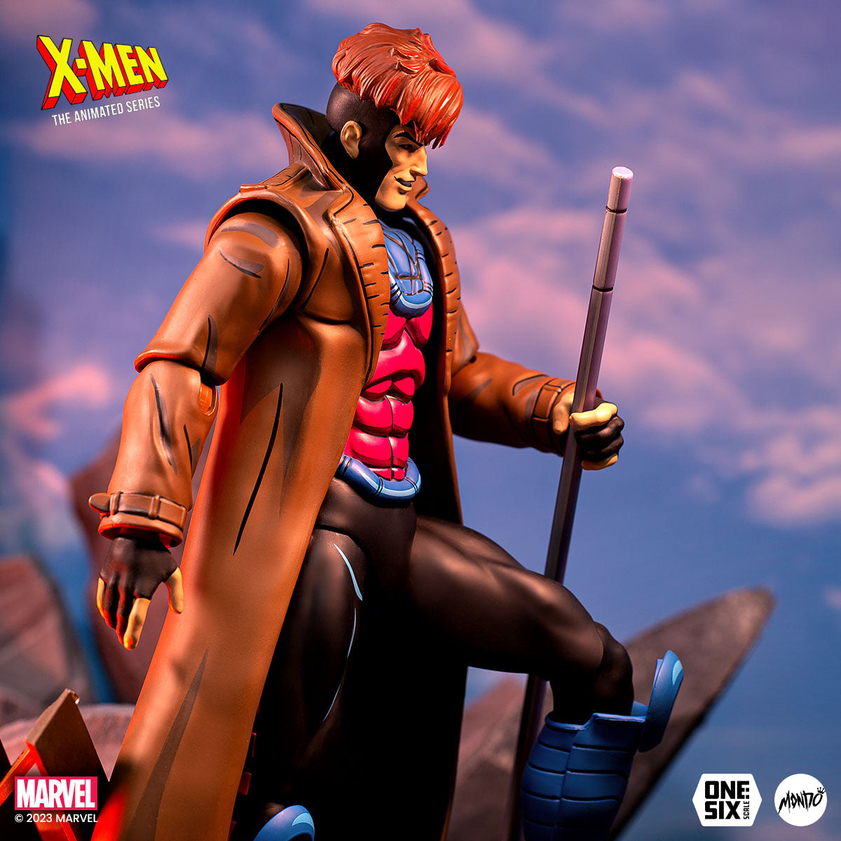 X-Men: The Animated Series - Gambit 1/6 Scale Figure - Mondo Figure