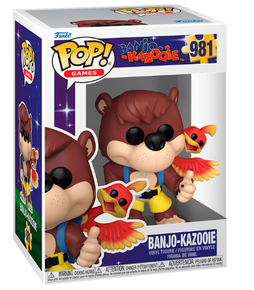 Banjo-Kazooie #981 -  Funko Pop! - Banjo - Kazooie