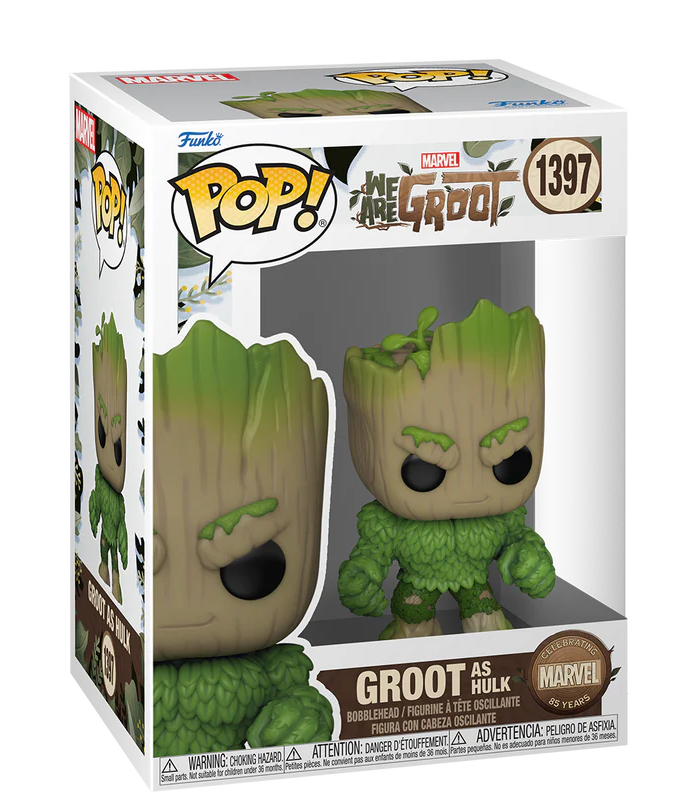 Groot as Hulk - #1397- Funko Pop! - We are Groot - Marvel