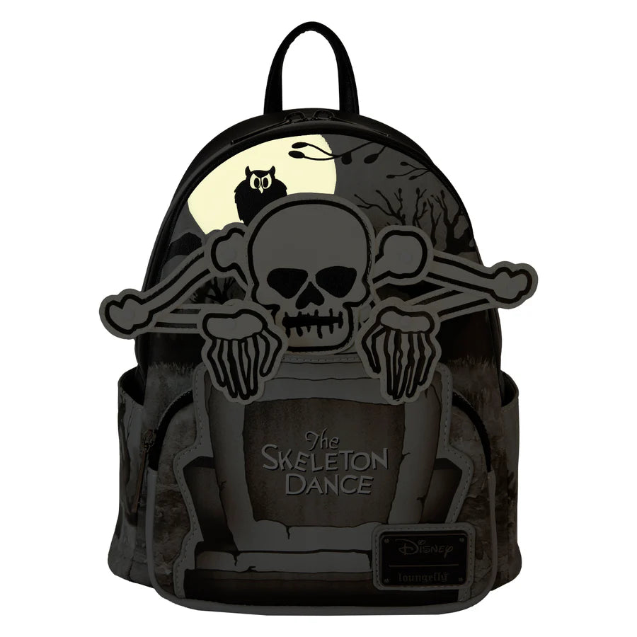 The Skeleton Dance Mini Backpack - Mini Backpack -Loungefly