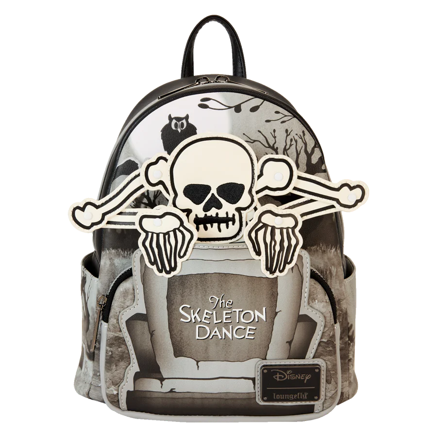 The Skeleton Dance Mini Backpack - Mini Backpack -Loungefly