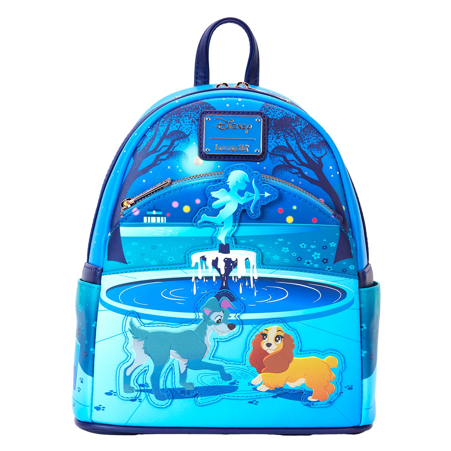 Disney Lady and The Tramp 70th Anniversary Mini Backpack - Loungefly