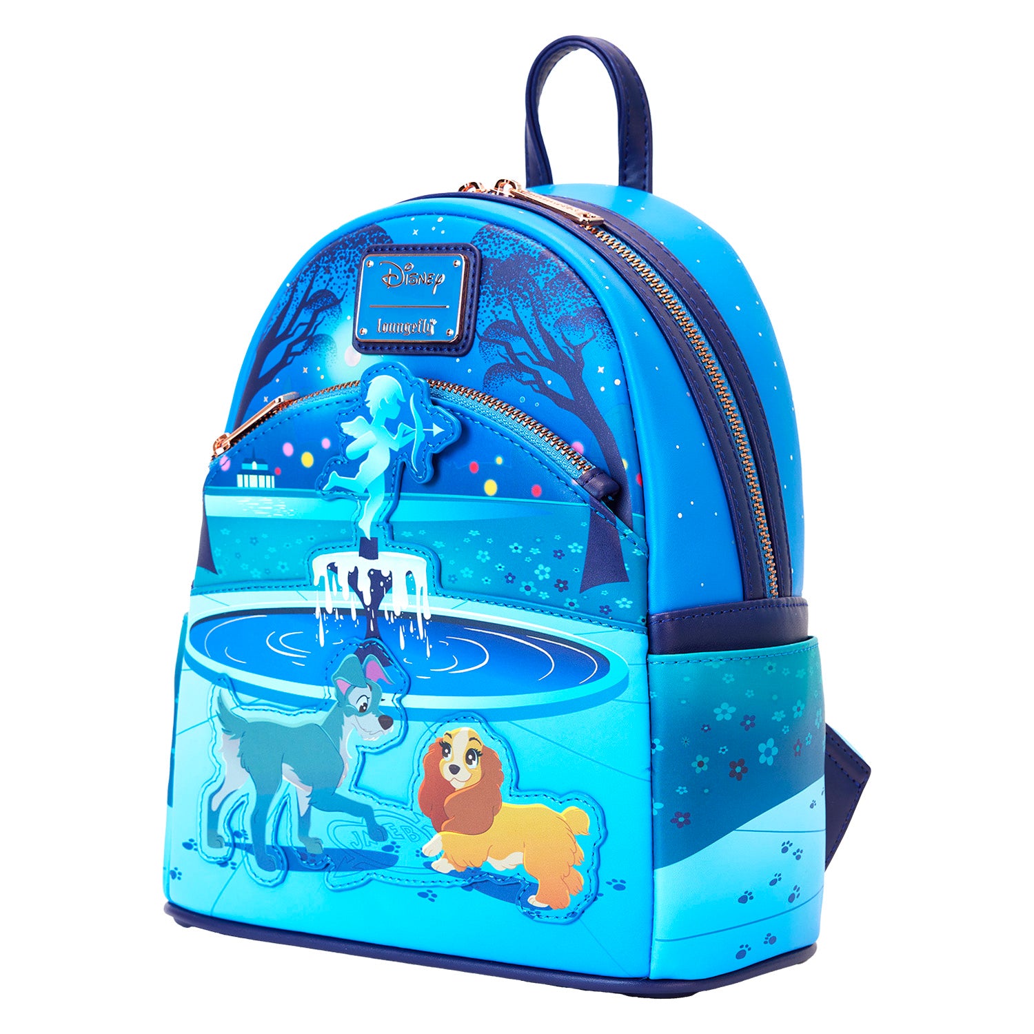 Disney Lady and The Tramp 70th Anniversary Mini Backpack - Loungefly