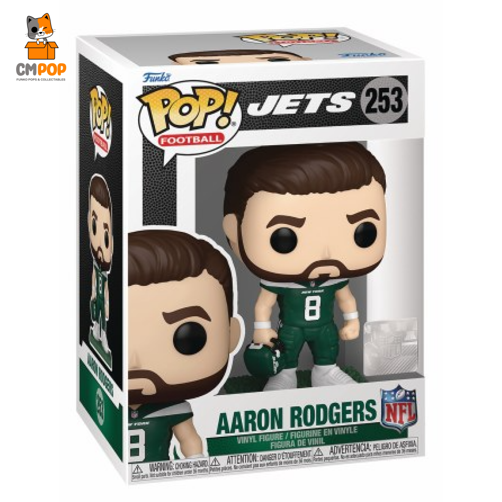 Aaron Rodgers - #253 Funko Pop! Nfl Jets Football Pop