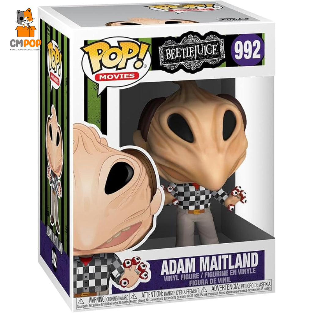 Adam Maitland - #1005 Funko Pop! Movies Beetle Juice