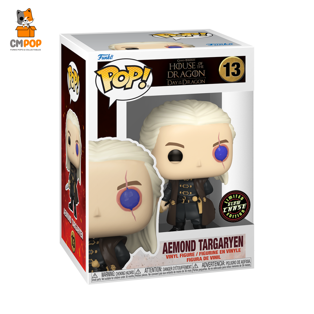 Aemond Targaryen - #13 Funko Pop! House Of The Dragon Chase Exclusive Pop