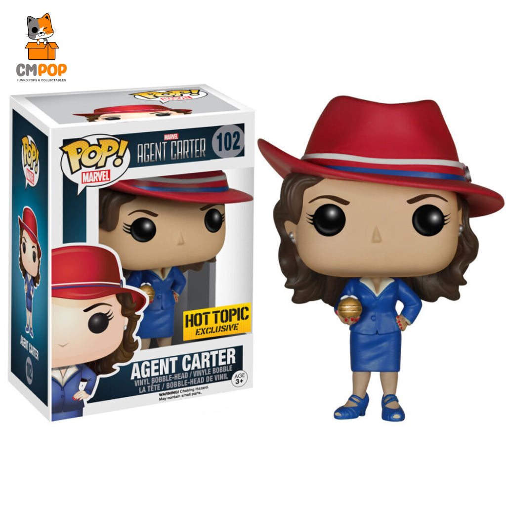 Agent Carter - #102 Funko Pop! Marvel Hot Topic Exclusive