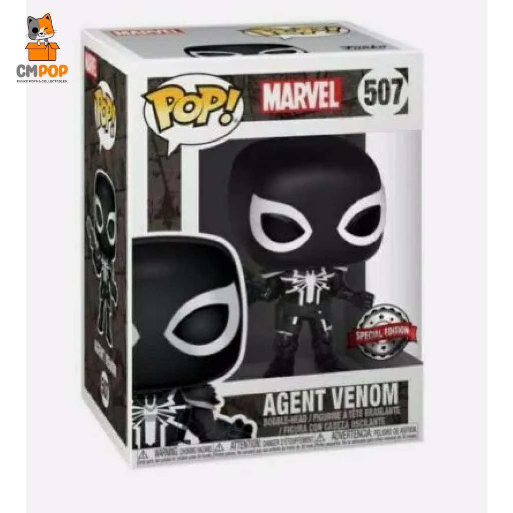 Agent Venom - #507 Funko Pop! Special Edition Pop