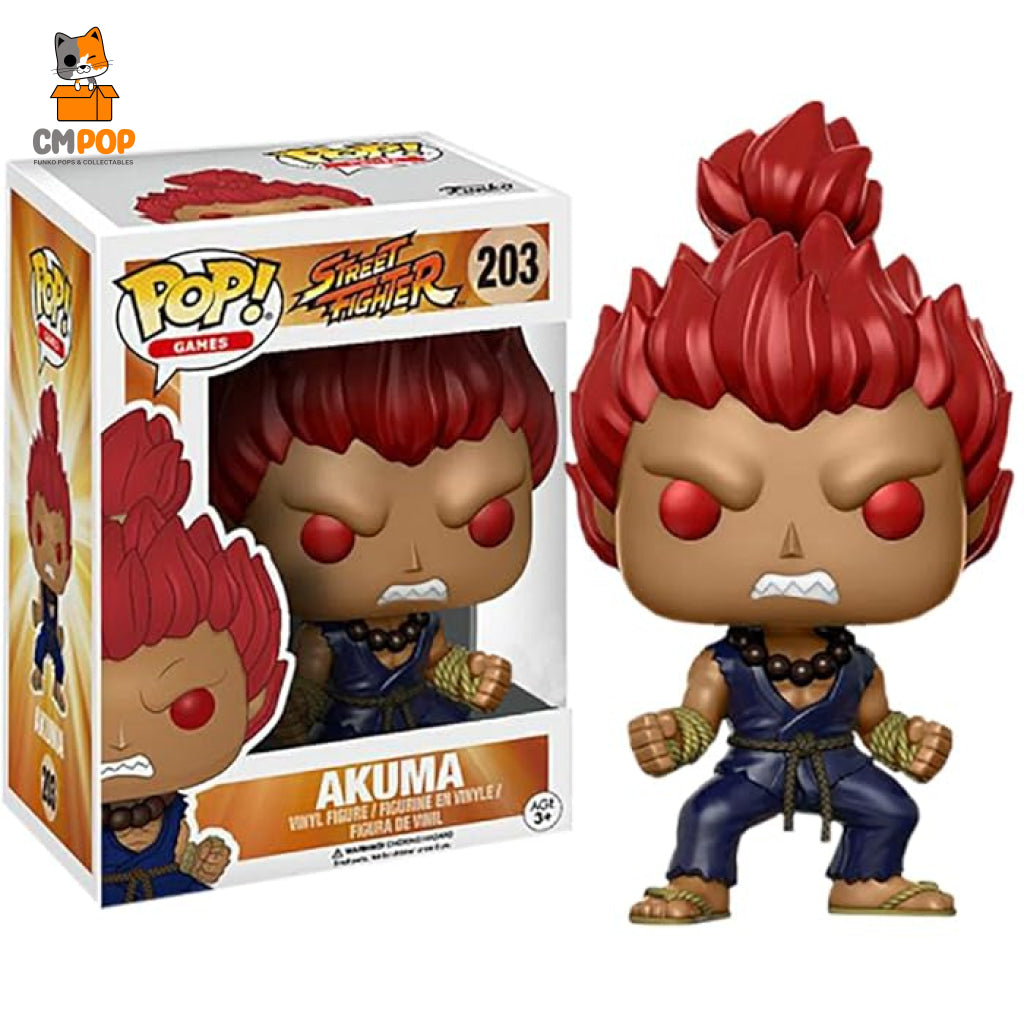 Akuma - #203 Funko Pop! Games Street Fighter