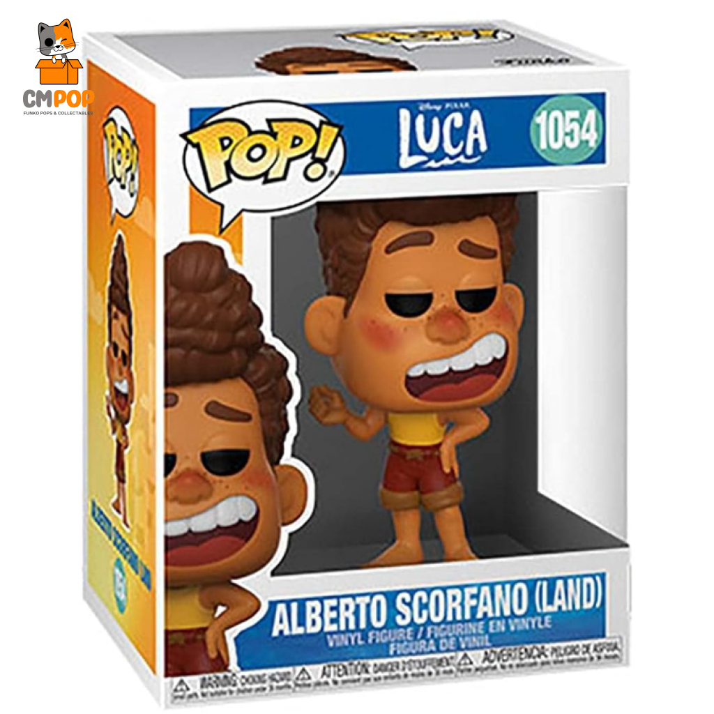 Alberto Scorfano (Land) - #1054 Funko Pop! -Disney Luca Pop