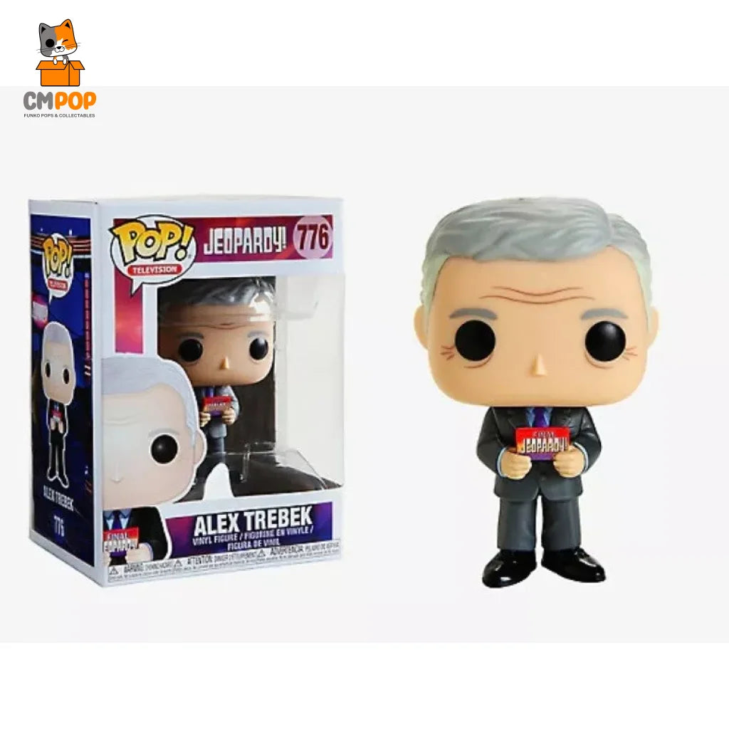 Alex Trebek - #776 Funko Pop! Television Jeopardy Pop