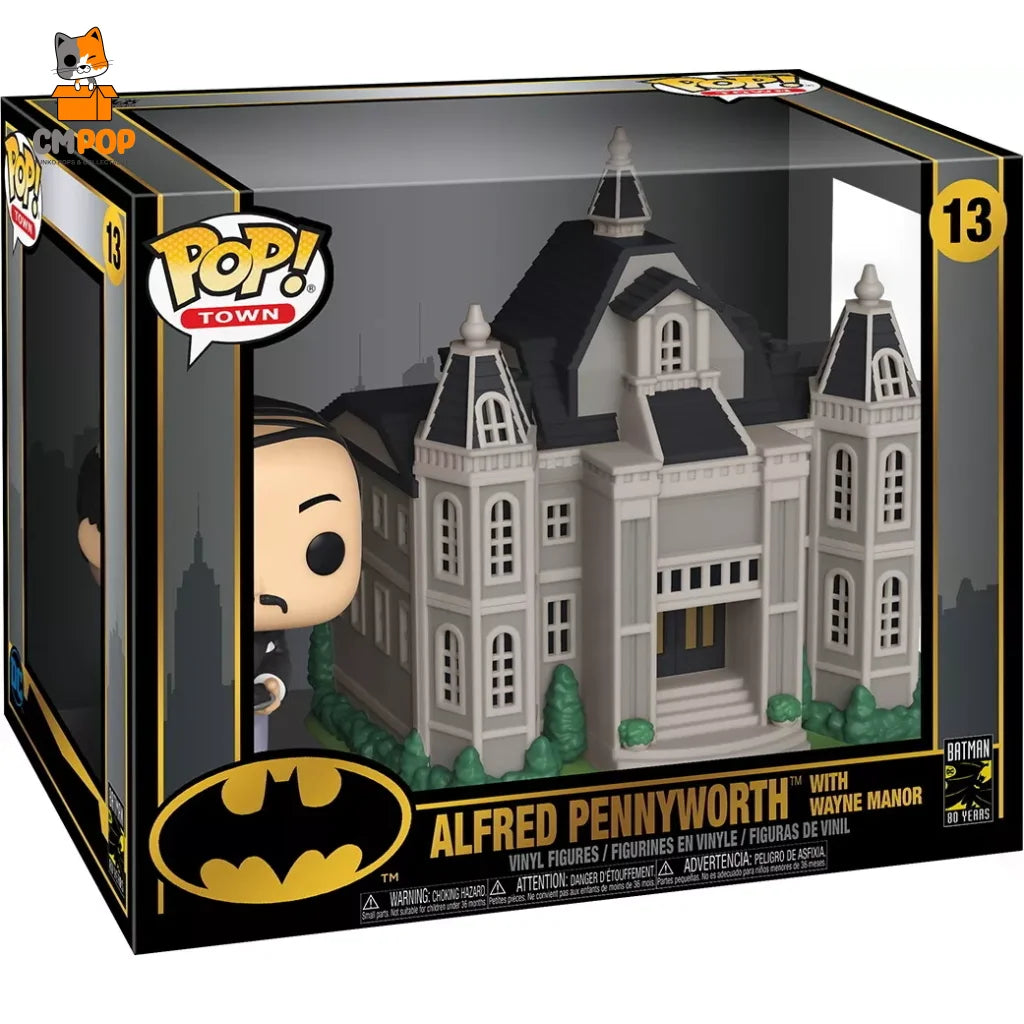 Alfred Pennyworth With Wayne Manor - #13 Funko Pop! Town