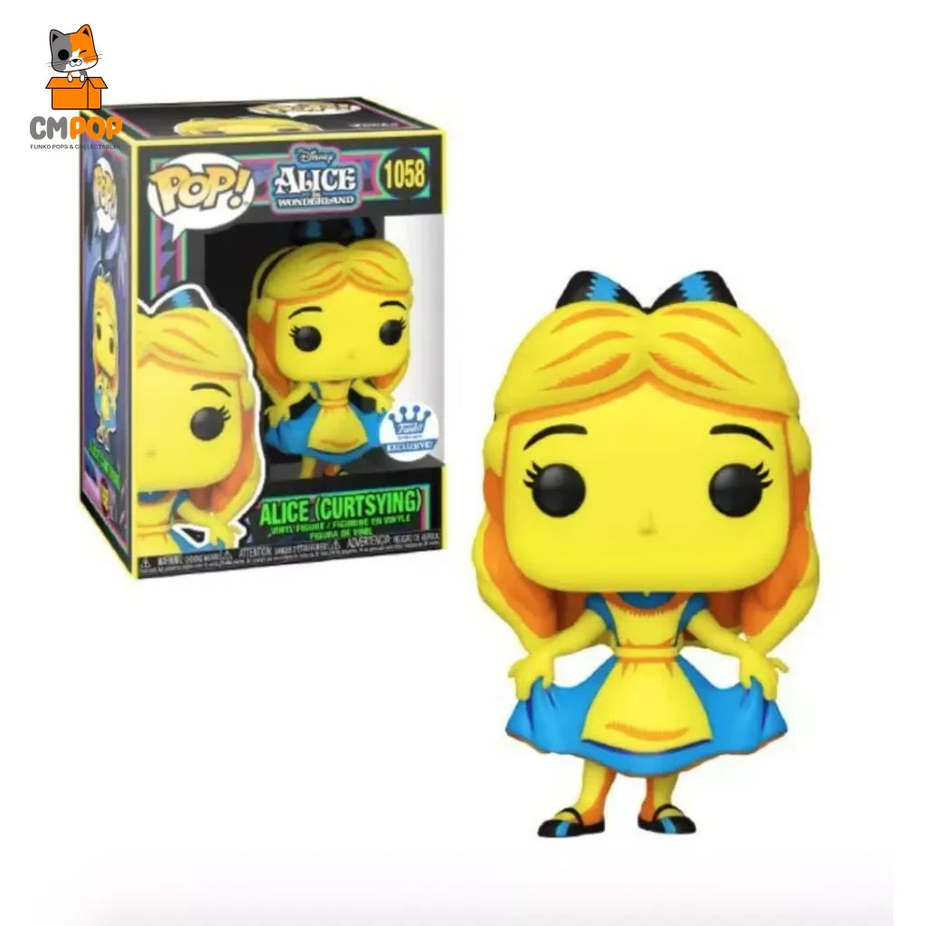 Alice (Curtsying) - #1058 Funko Pop! Disney In Wonderland Exclusive Pop