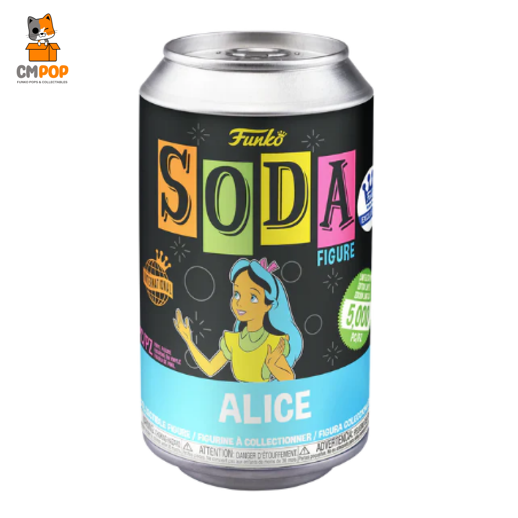 Alice - Funko Vinyl Soda 5 000 Pieces Chance Of Chase Exclusive