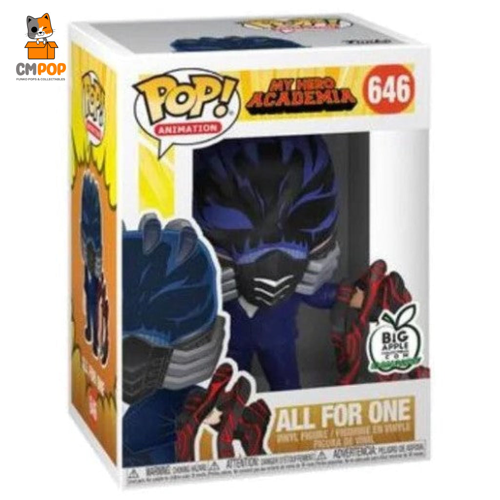 All For One - #646 Funko Pop! My Hero Academia Bigapple.com Exclusive Pop