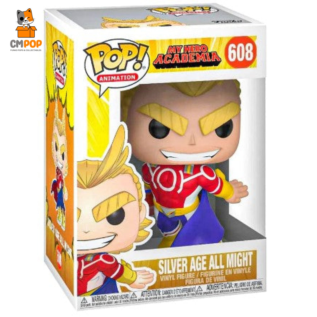 All Might (Silver Age) - #608 Funko Pop! My Hero Academia Pop