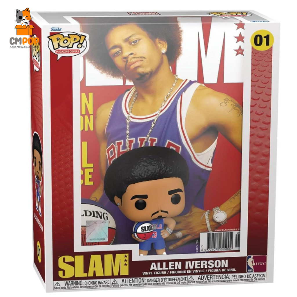 Allen Iverson #01 - Funko Pop! Nba Magazine Covers Pop