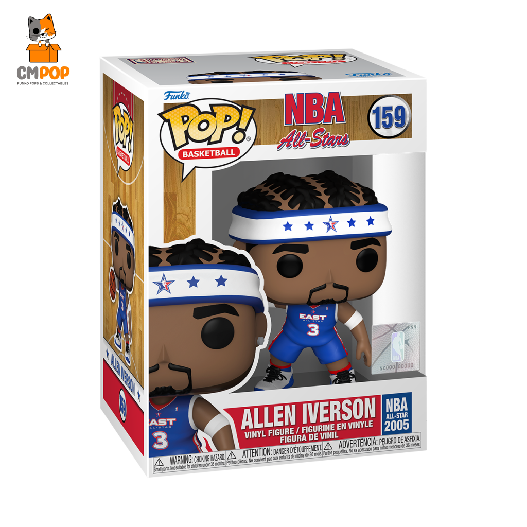Allen Iverson - #159 Funko Pop! Nba All Star Legends Pop