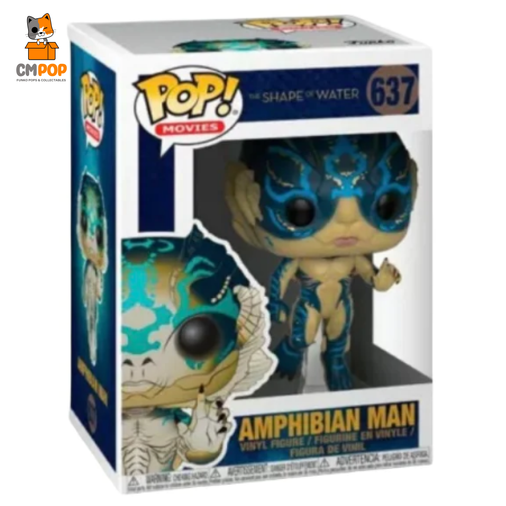 Amphibian Man - #637 Funko Pop! The Shape Of Water Pop