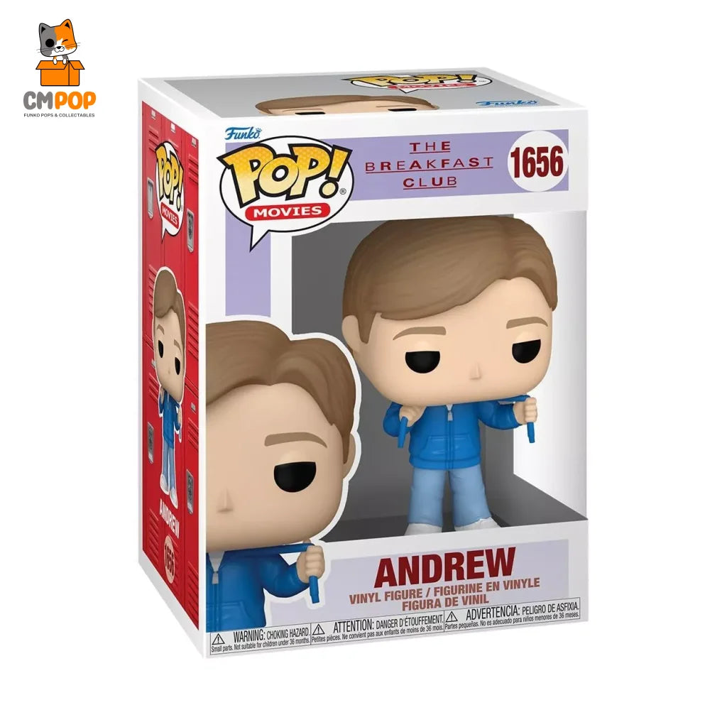 Andrew - #1656 Funko Pop! Movies The Breakfast Club Pop