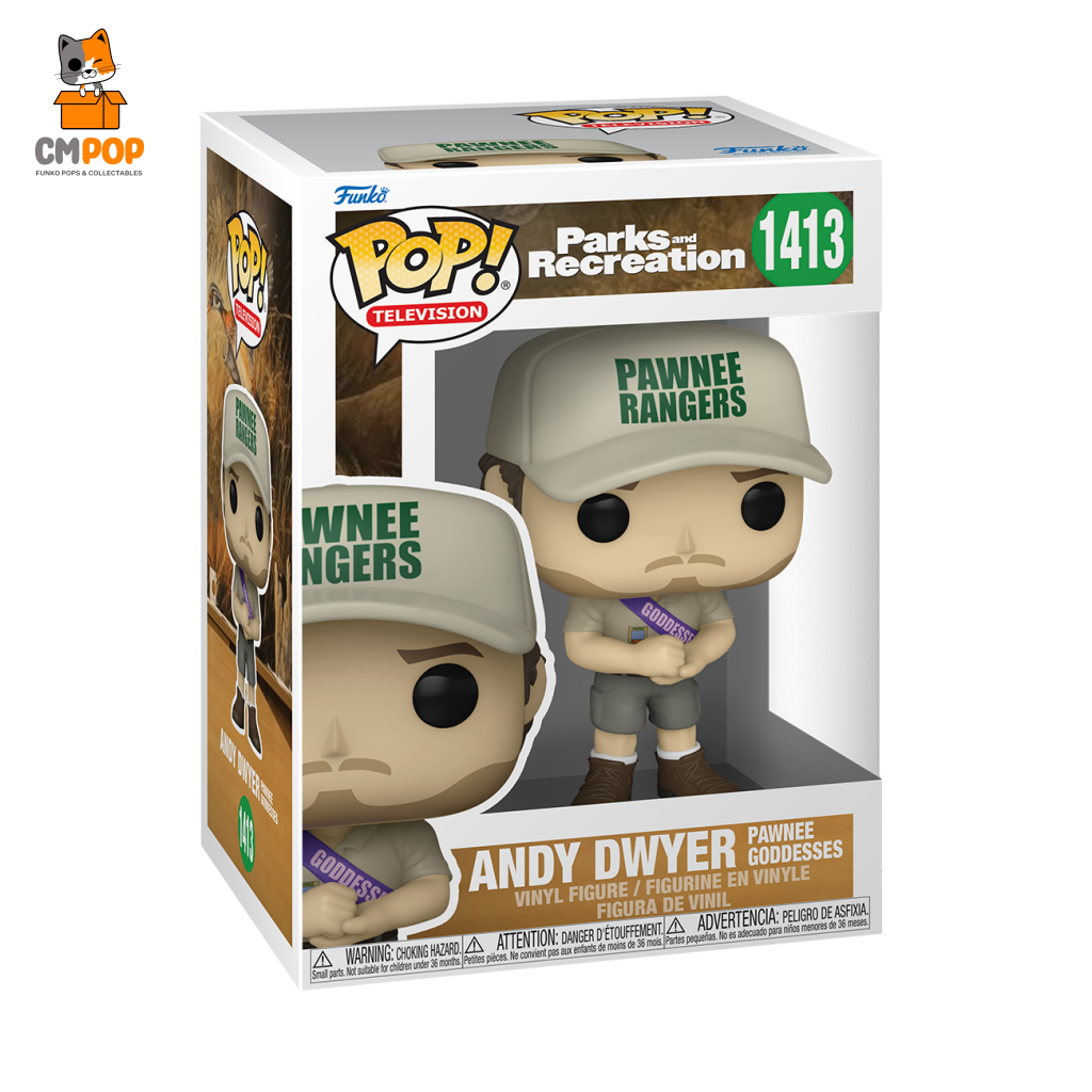 Andy Dwyer Pawnee Goodness - #1413 Funko Pop! Parks And Rec Pop