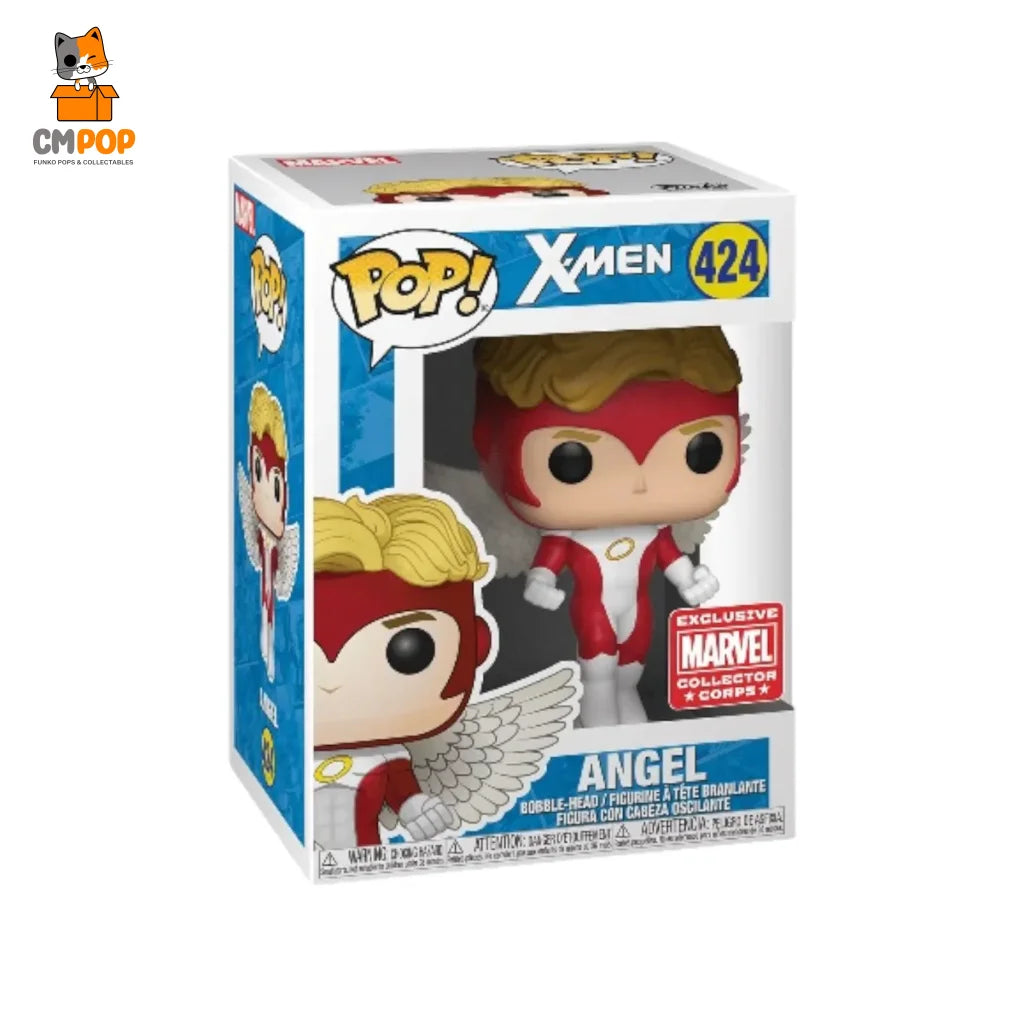 Angel - #424 Funko Pop! Marvel X-Men Exclusive Collector Corps