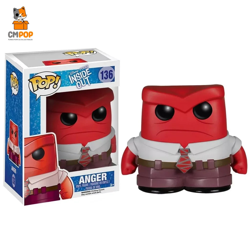 Anger - #136 Funko Pop! Disney Pixar Inside Out Pop