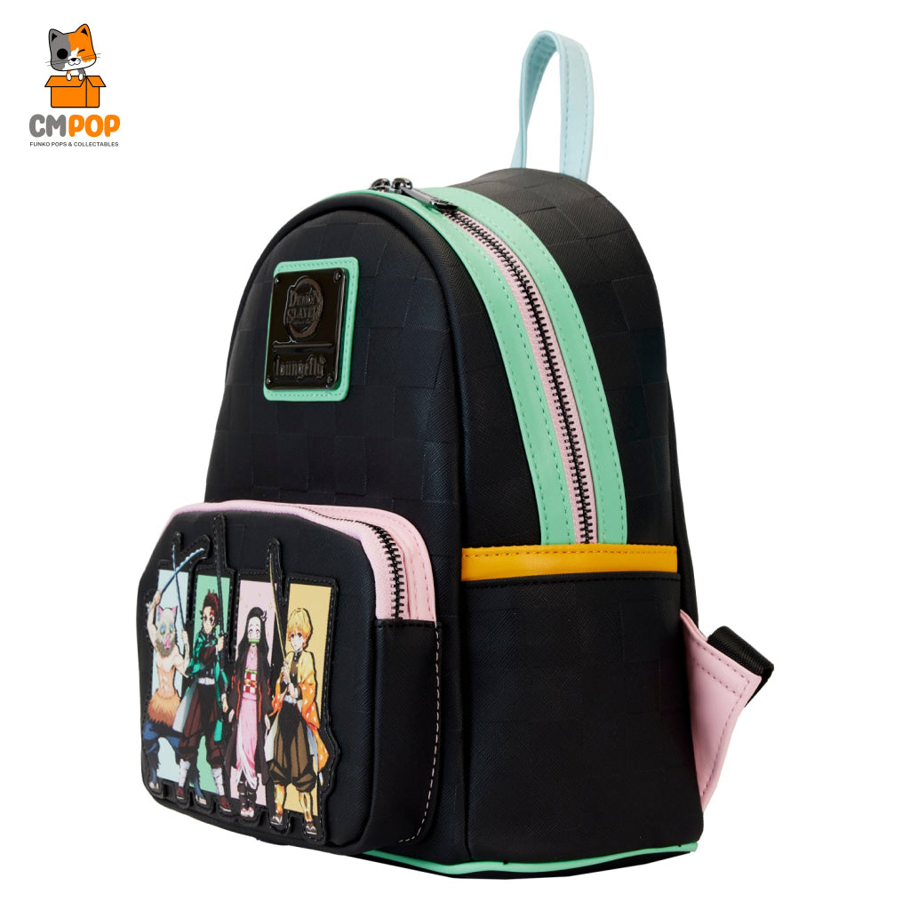 Aniplex Demon Slayer Group Mini Backback - Backpack Loungefly