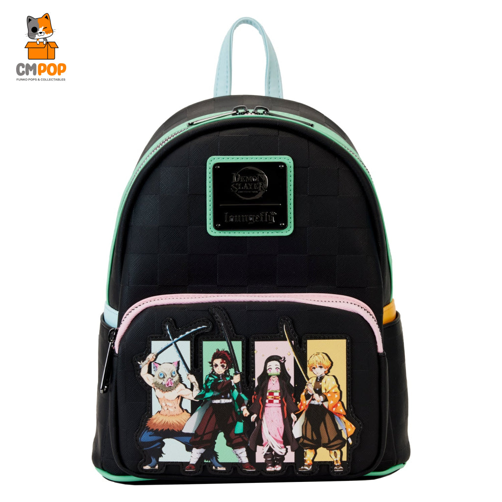 Aniplex Demon Slayer Group Mini Backback - Backpack Loungefly