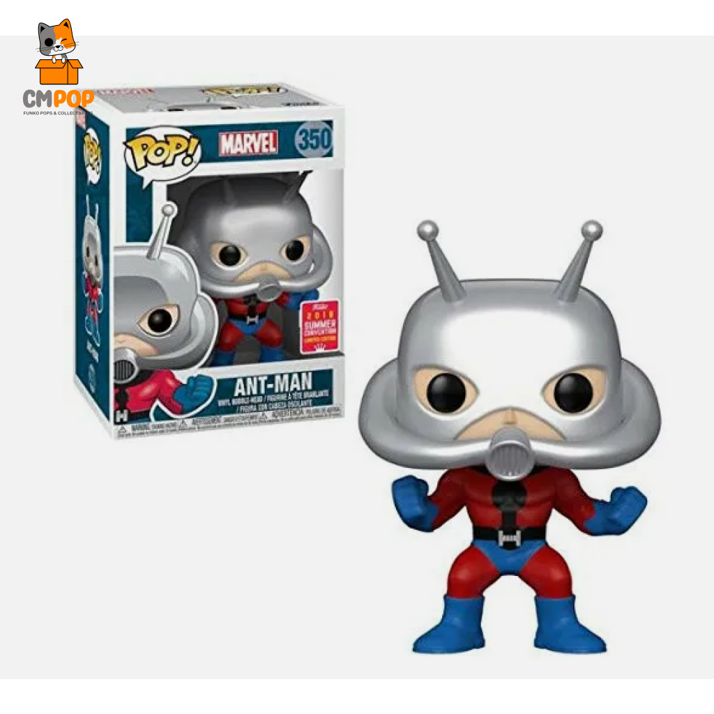 Ant-Man - #350 Funko Pop! Marvel Ant-Man- 2018 Summer Convention Limited Edition Pop