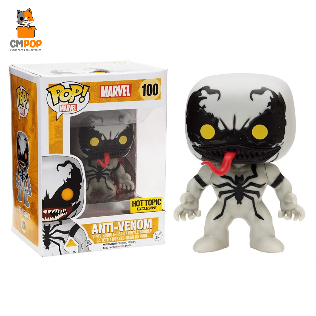 Anti-Venom - #100 Funko Pop! Marvel Hot Topic Exclusive Pop