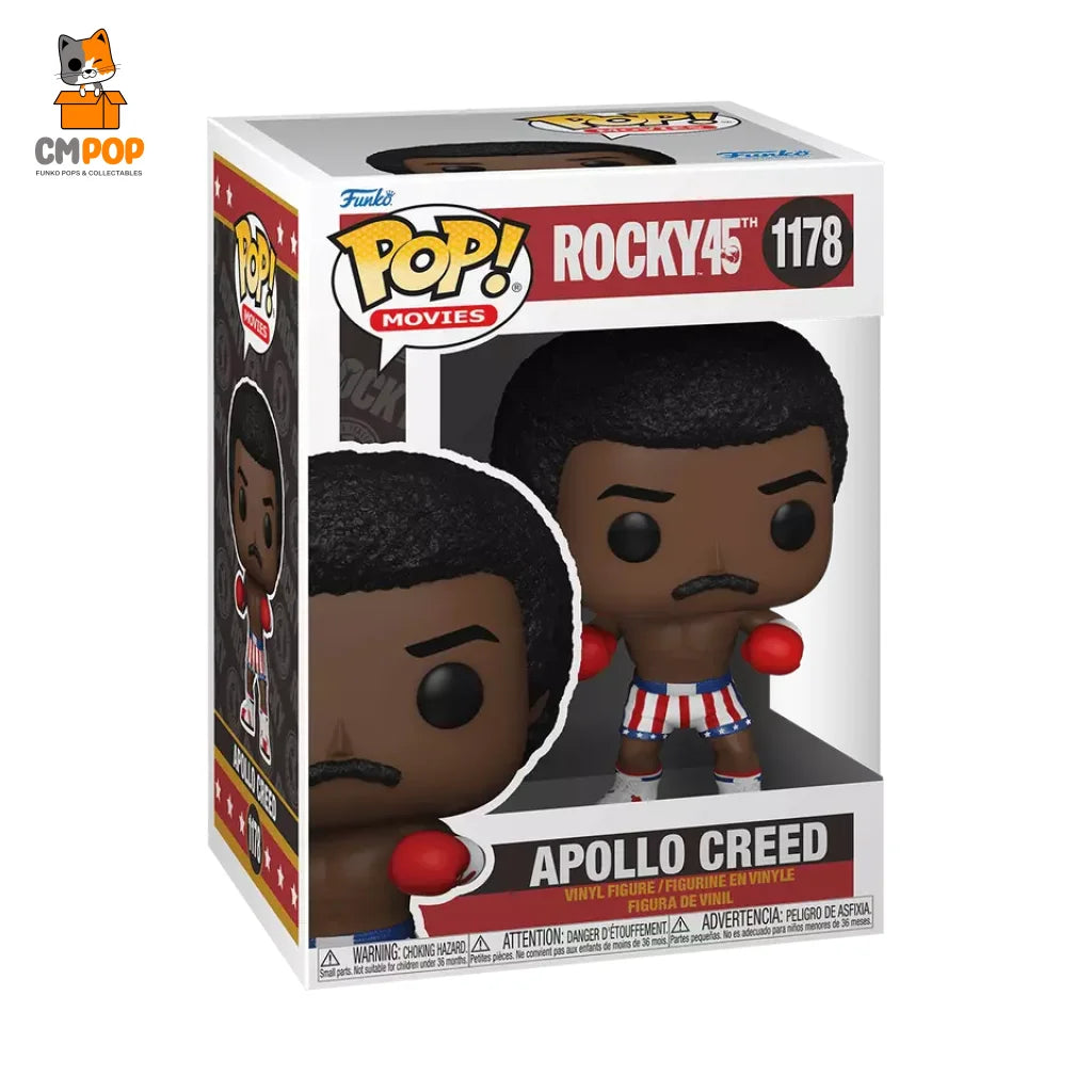 Apollo Creed - #1178 Funko Pop! Movies Rocky 45