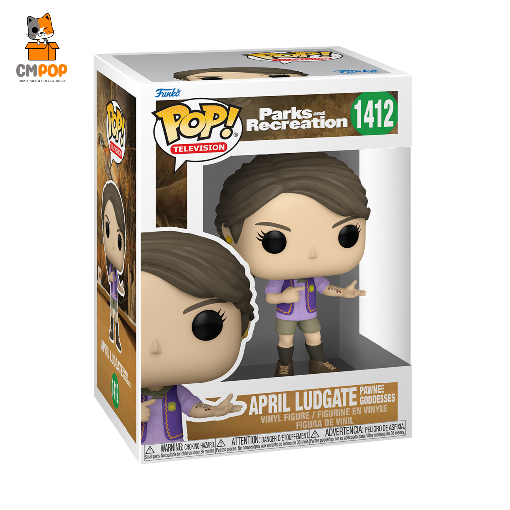 April Ludgate Pawnee Goodness - #1412 Funko Pop! Parks And Rec Pop