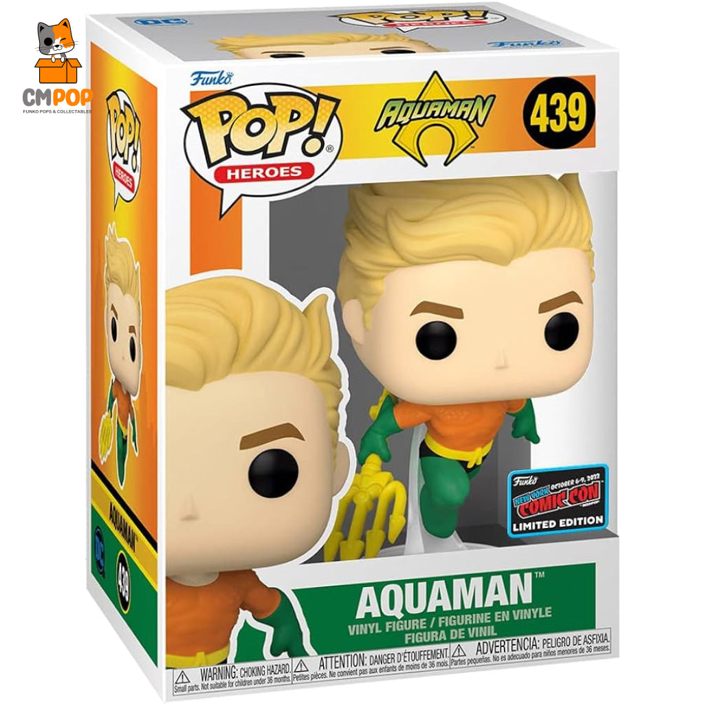 Aquaman - #439 Funko Pop! 2022 Fall Convention Exclusive Pop