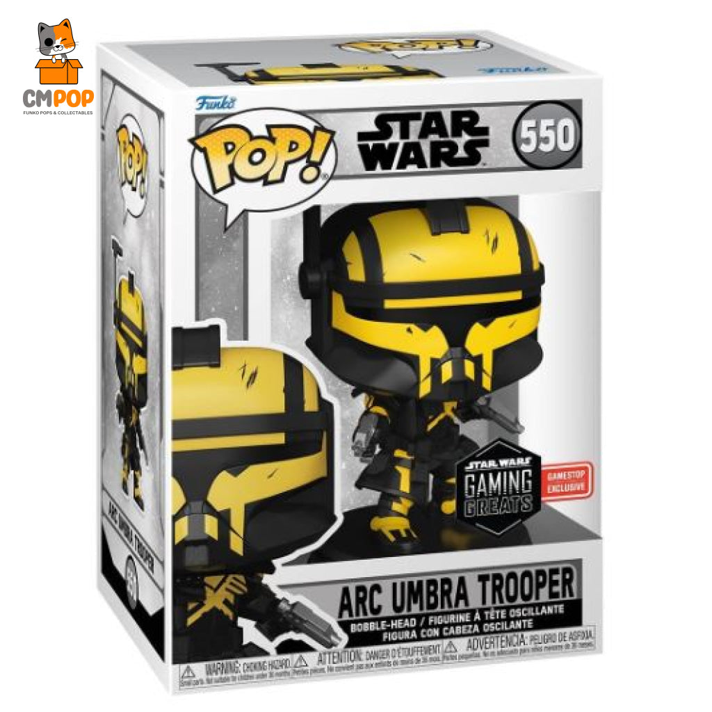 Arc Umbra Trooper - #550 Funko Pop! Star Wars Gamestop Exclusive Pop