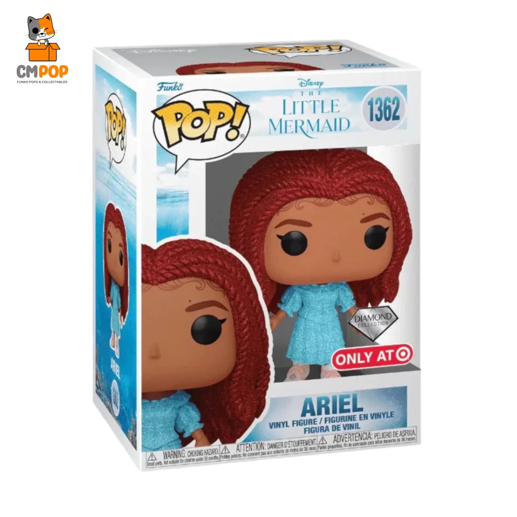 Ariel - #1362 Funko Pop! Disney The Little Mermaid Diamond Collection Target Exclusive Pop