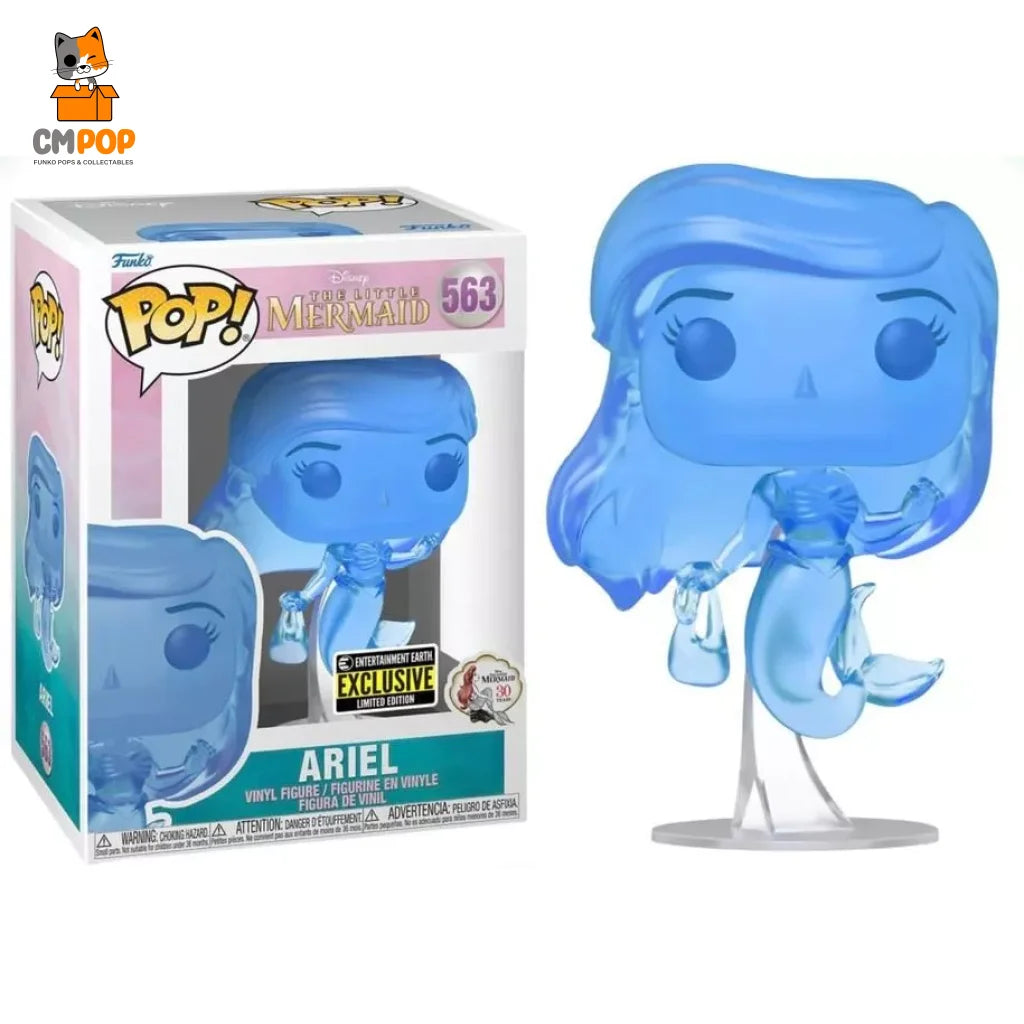 Ariel #563 - Funko Pop! Disney The Little Mermaid Entertainment Earth Exclusive Limited Edition Pop