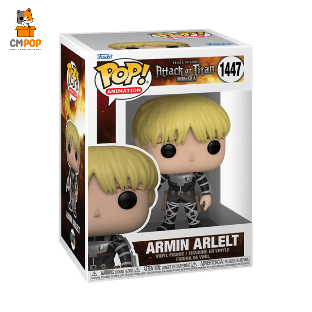 Armin Arelt - #1447 Funko Pop! Attack On Titan Anime Pop