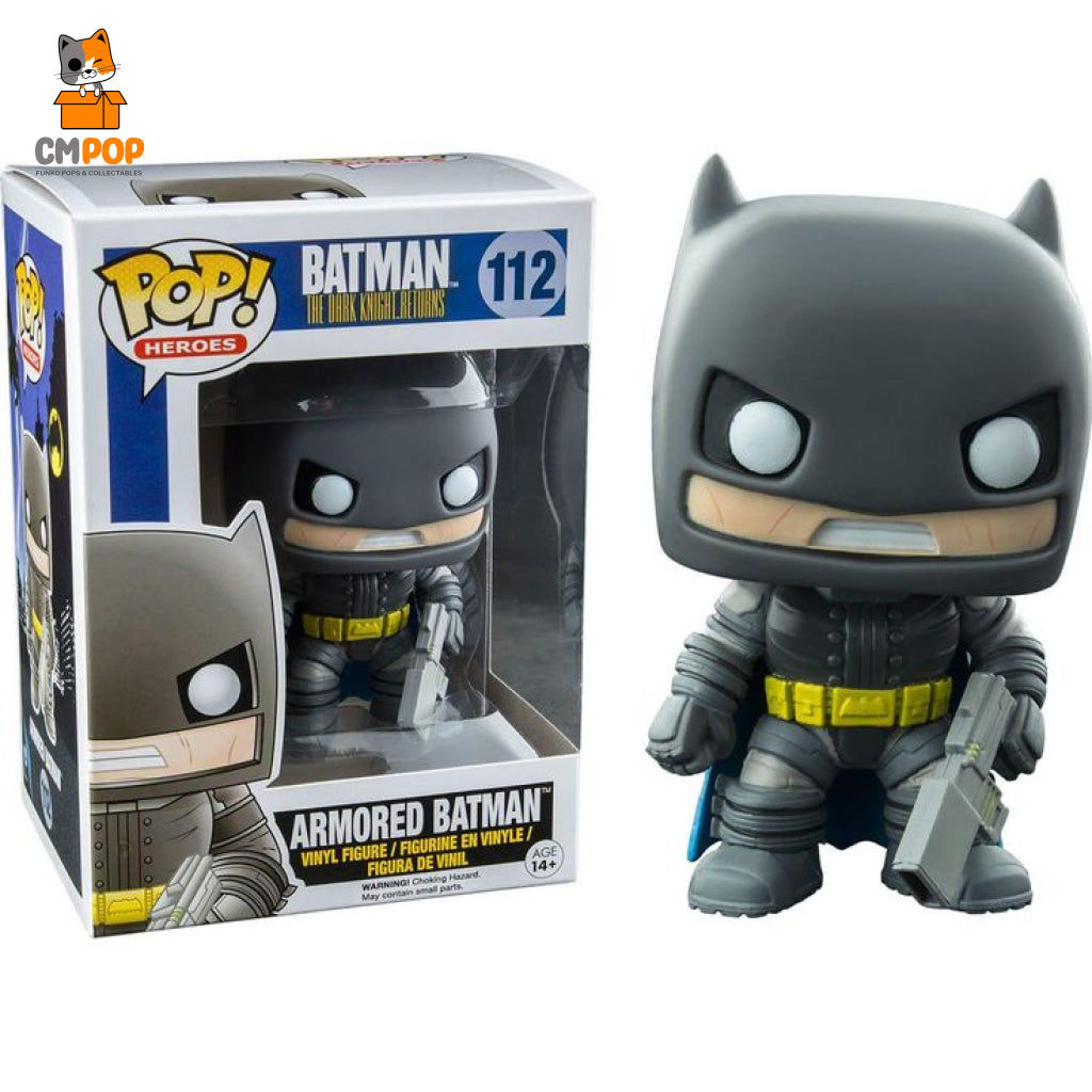 Armoured Batman - #112 Funko Pop! Heroes The Dark Knight Returns Pop