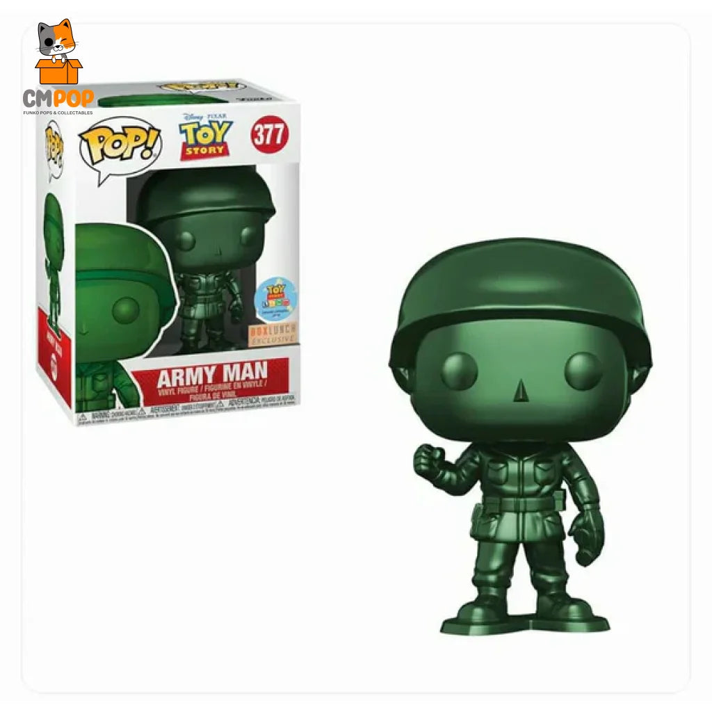 Army Man - #377 Funko Pop! Disney Toy Story Land Grand Opening Box Lunch Exclusive Pop