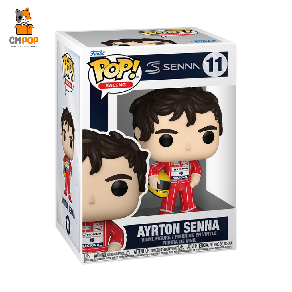 Aryton Senna - #11 Funko Pop! Formula One Pop