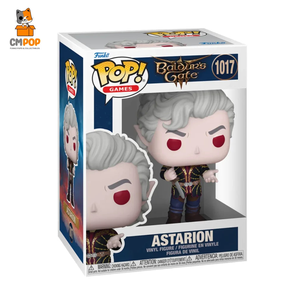 Astarion - #1017 Funko Pop! Games Baldurs Gate With Chase Pop