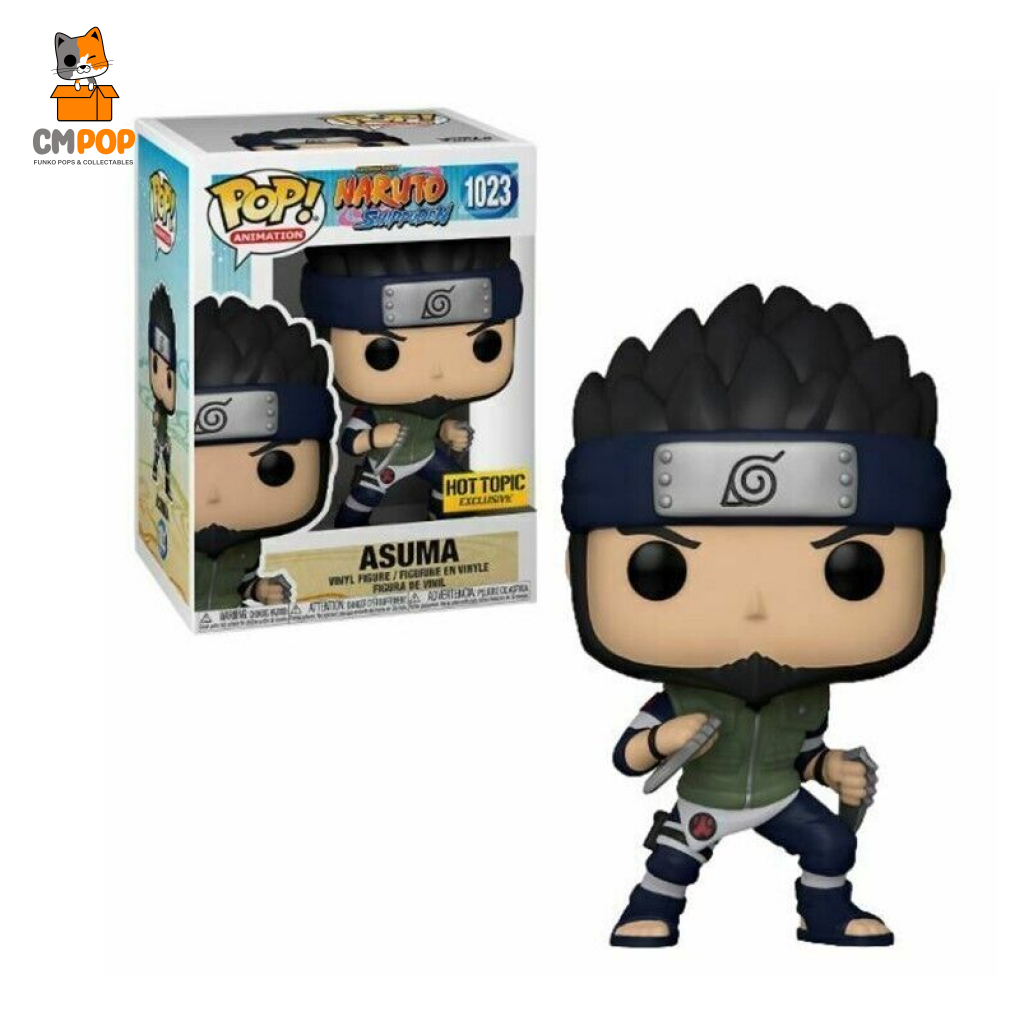 Asuma- 1023 - Funko Pop! Naruto Shippuden Hot Topic Exclusive Pop