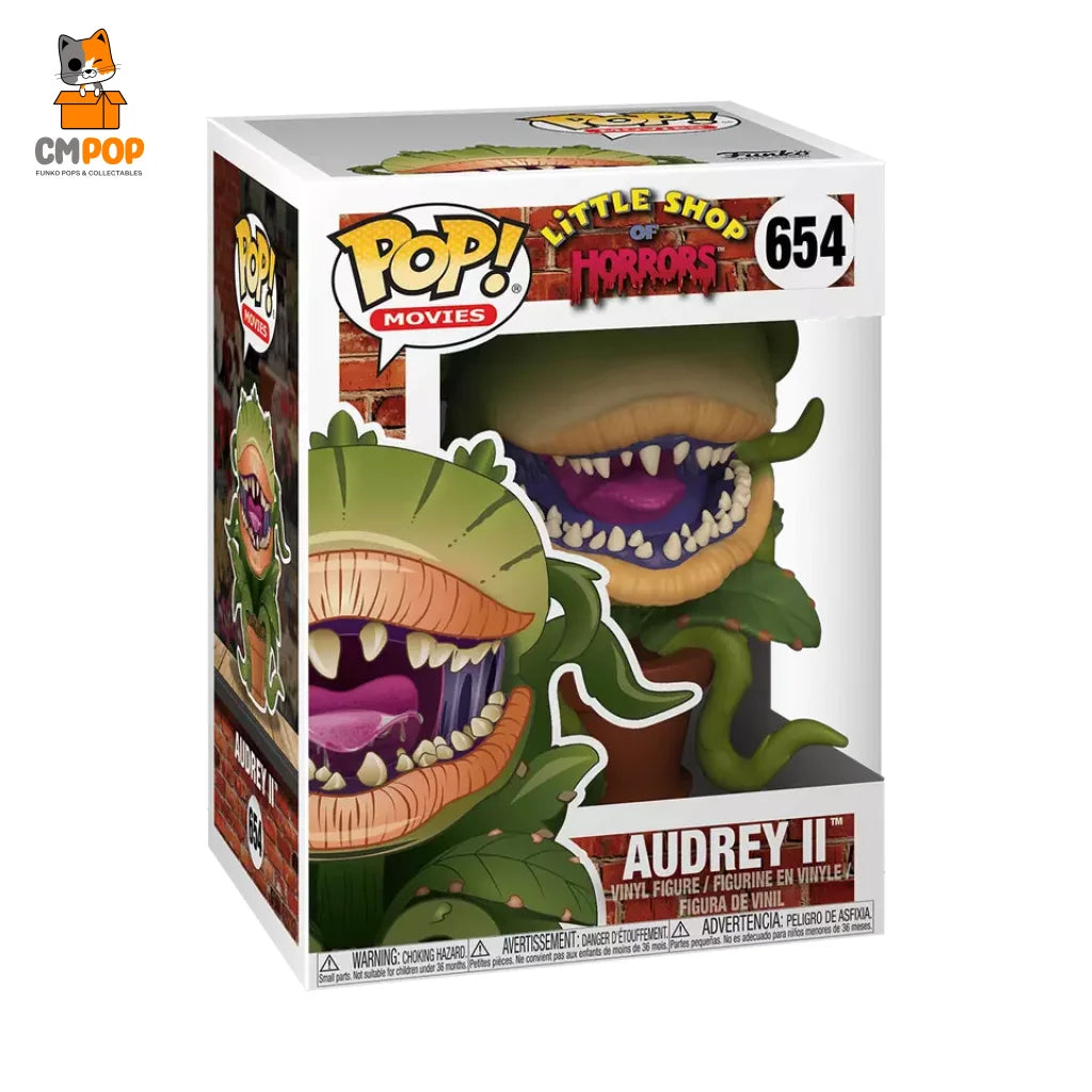 Audrey 2 - #654 Funko Pop! Movies Little Shop Of Horrors