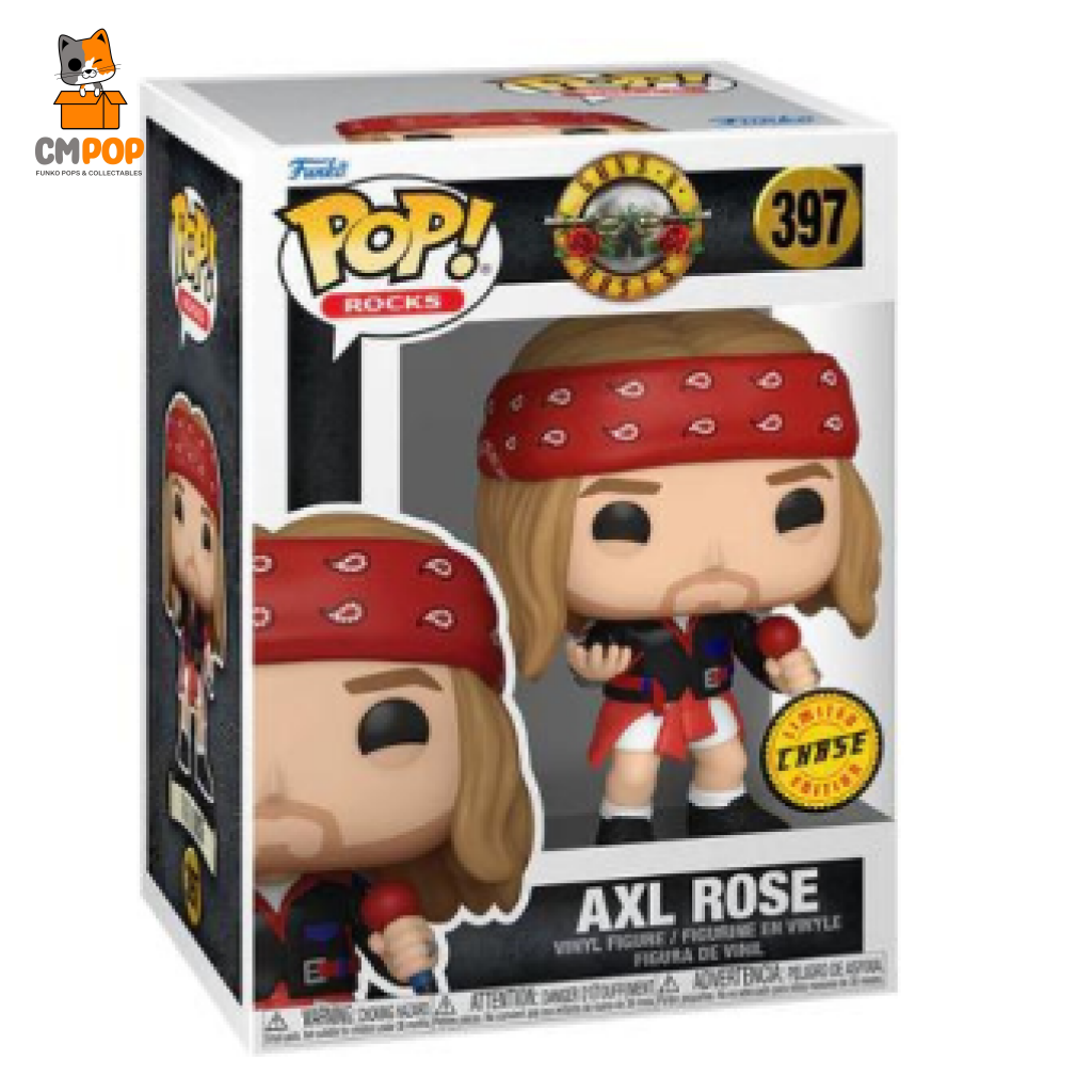 Axl Rose - #397 Funko Pop! Rocks Pop Chase Exclusive